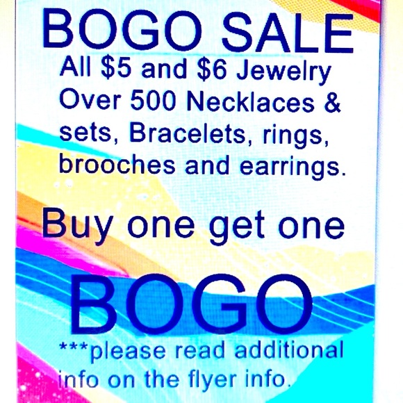 BOGO SALE